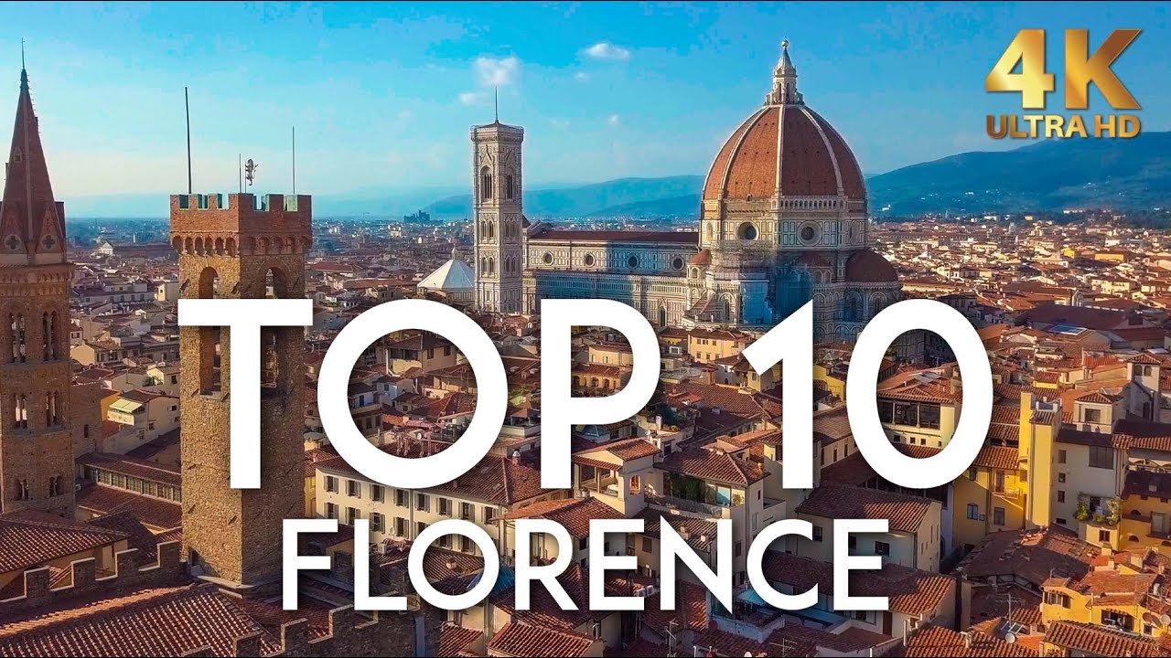 TOP 10 Things to do in FLORENCE | Italy Travel Guide 4K