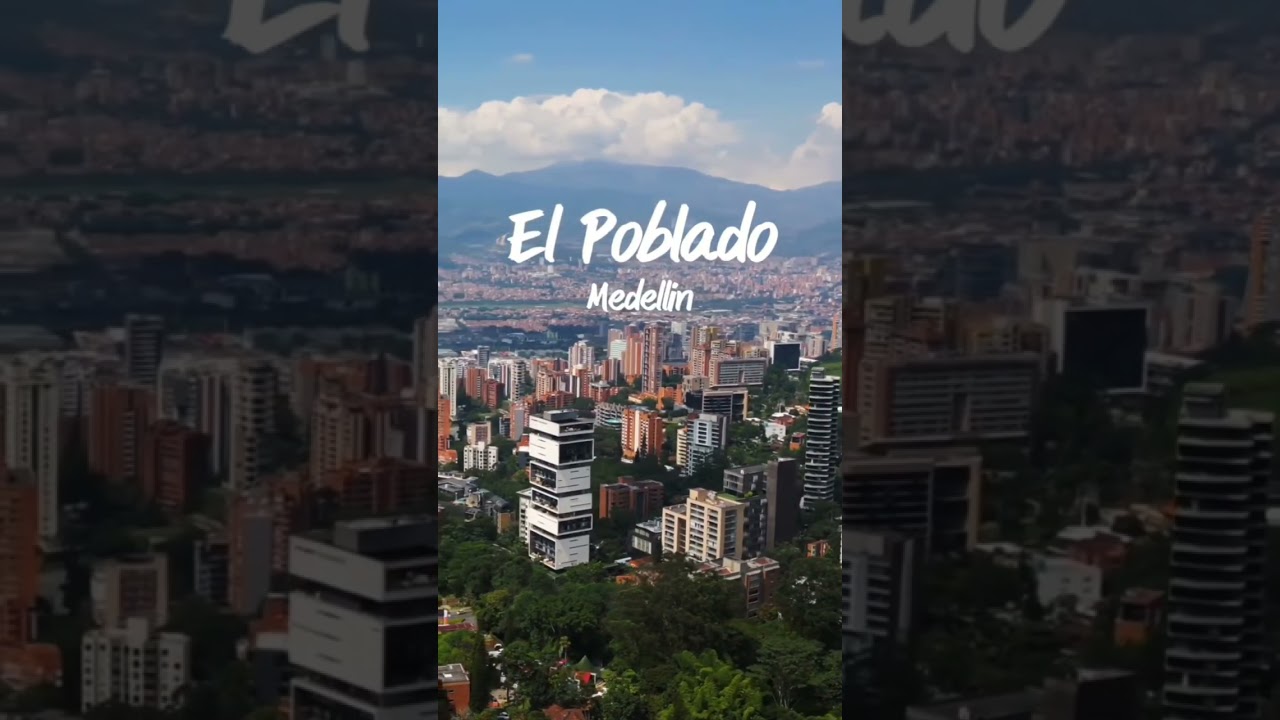 Travel To Colombia | 🌇🍹🛍️ Discovering the Best of El Poblado, Medellin | Travel Guide Short 📹